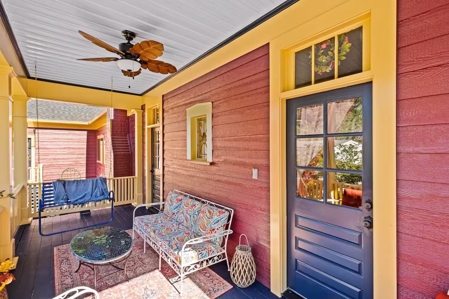 Steamboat Inn side porch
